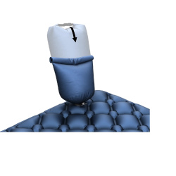 Hannah Curt 6 true navy lehka nafukovaci obdelnikova karimatka 5