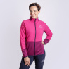Progress Tarja fuchsie/ostruzina damska hybridni bunda s merino vlnou DWR 3