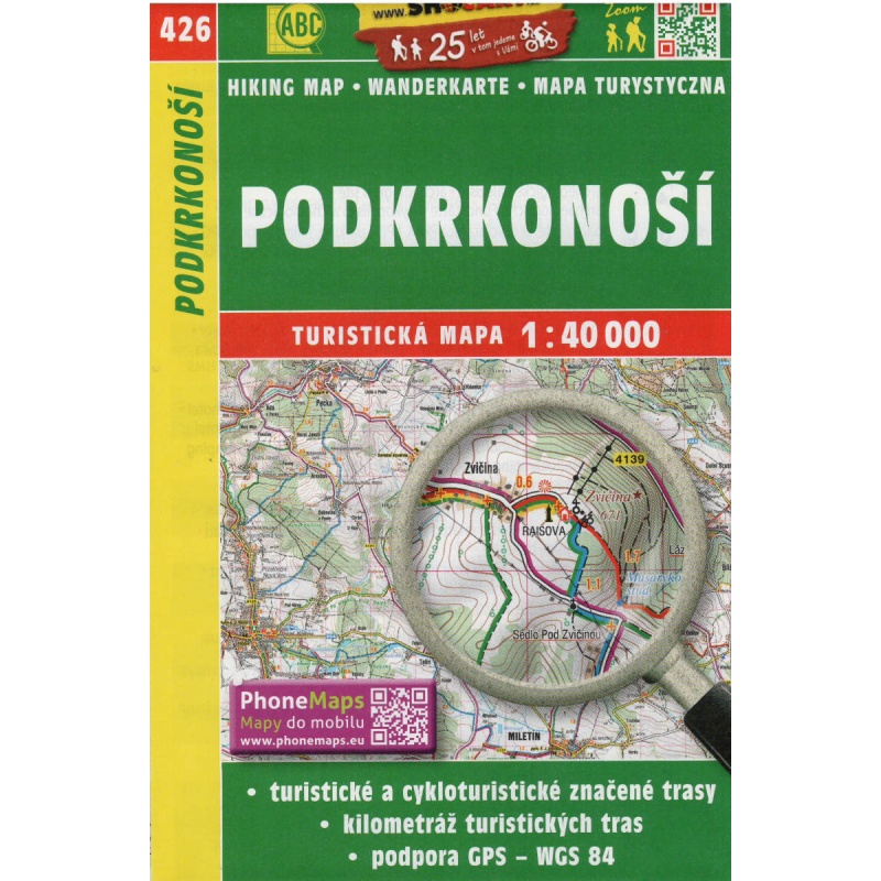 SHOCart 426 Podkrkonosi 40 000 turisticka mapa
