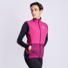 Progress Tarja Vest fuchsie/ostruzina damska hybridni vesta s merino vlnou DWR 2