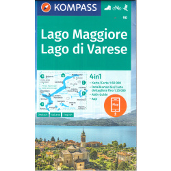 Kompas 90 Lago Maggiore Lago di Varese 50 000
