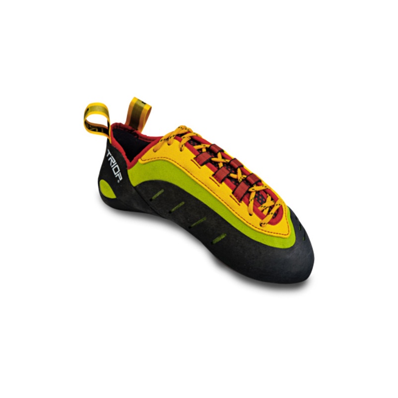 Triop Conga zelena zluta unisex lezecky