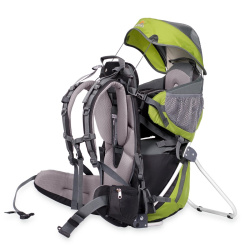 Corazon Panda zelena + Stupacky detska sedacka2