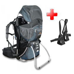 Corazon Panda modra + Stupacky detska sedacka + stupacky zdarma