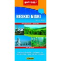 Galileos Beskid Niski/Nízké Beskydy 1:50 000 turistická mapa