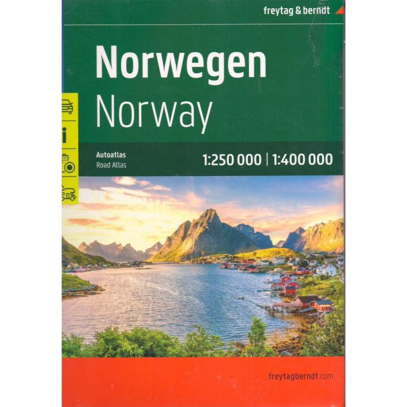 Freytag a Berndt Norsko 250 000 400 000 autoatlas