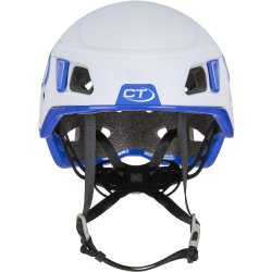 Climbing Technology Orion matt grey black lezecka prilba matt white blue 1