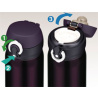 Thermos Motion JNL 600 ml mobilni termohrnek cerna cernofialova 130031 4