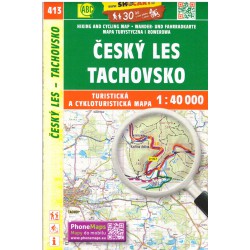 SHOCart 413 Český les, Tachovsko 1:40 000 turistická mapa