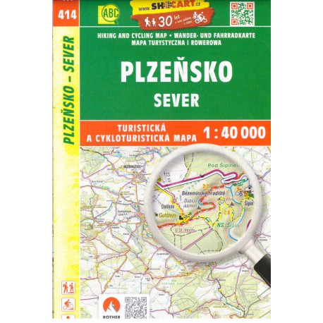 SHOCart 414 Plzeňsko sever 1:40 000