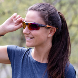 Progress Safari cervena/cerna/oranzova sportovni slunecni bryle 3