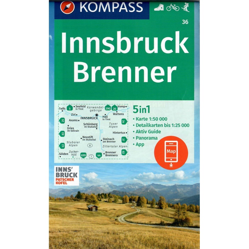 Kompas 36 Innsbruck, Brenner 50 000