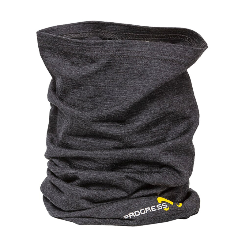 Progres D MW Tube unisex mulifunkcni satek - nakrcnik - tubus 100 Merino sedy melir