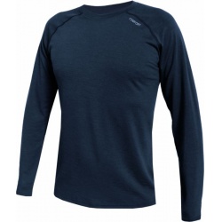 Jitex Ibrak 901 Ts tmave modra panske triko dlouhy rukav Merino vlna