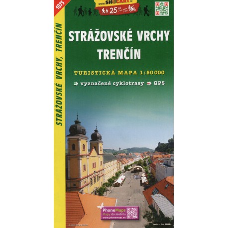 SHOCart 1075 Strážovské vrchy, Trenčín 1:50 000