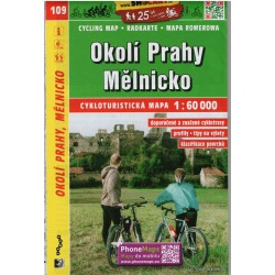 SHOCart 109 Okolí Prahy, Mělnicko 1:60 000