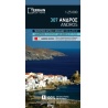 TERRAIN 307 Andros 25 000 turisticka mapa