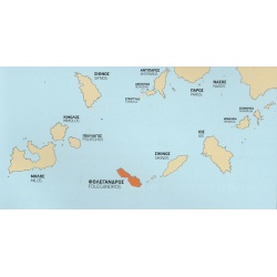 TERRAIN 316 Folegandros 20 000 turisticka mapa 1