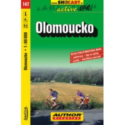 SHOCart 147 Olomoucko 1:60 000 cykloturistická mapa