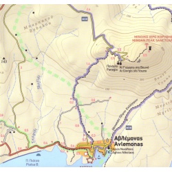 TERRAIN 346 Kythera 35 000 turisticka mapa 2