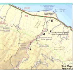 TERRAIN 324 Samothrace Samothraki 25 000 turisticka mapa 3