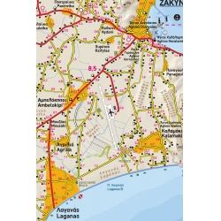 TERRAIN 355 Zakynthos 50 000 turisticka mapa 2