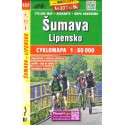 SHOCart 157 Šumava, Lipensko 1:60 000 cykloturistická mapa