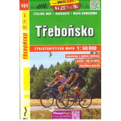 SHOCart 161 Třeboňsko 1:60 000 cykloturistická mapa