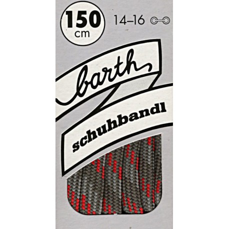 Barth Bergsport půlkulaté/150 cm/barva 292 tkaničky do bot