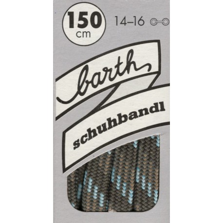 Barth Bergsport půlkulaté/150 cm/barva 293 tkaničky do bot