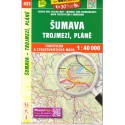 SHOCart 435 Šumava, Trojmezí, Pláně 1:40 000 turistická mapa