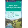 Kompas 113 Davos, Arosa, Prattigau, Klosters 50 000