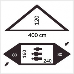 Jurek Atak 2.5 Duo XL turisticky stan2