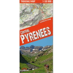 TerraQuest Centralni Pyreneje 50 000 turisticka mapa