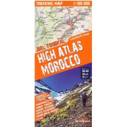 TerraQuest Vysoky Atlas Maroko 100 000 turisticka mapa