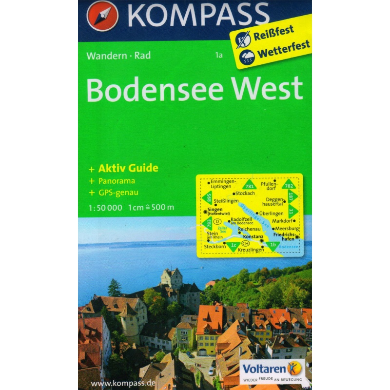 Kompas 1a Bodensee West 50 000