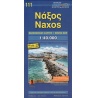 ORAMA 111 Naxos 40 000 turisticka mapa