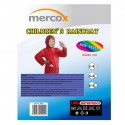 Mercox Kids Beetle Red dětská zapínací pláštěnka