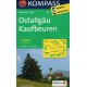 Kompass 188 Ostallgäu, Kaufbeuren 1:50 000 turistická mapa