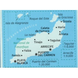 Kompas 241 Lanzarote 50 000 Oblast