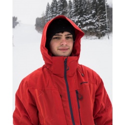 Husky Montry M cervena panska nepromokava zimni lyzarska bunda 3