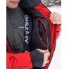Husky Montry M cervena panska nepromokava zimni lyzarska bunda 8