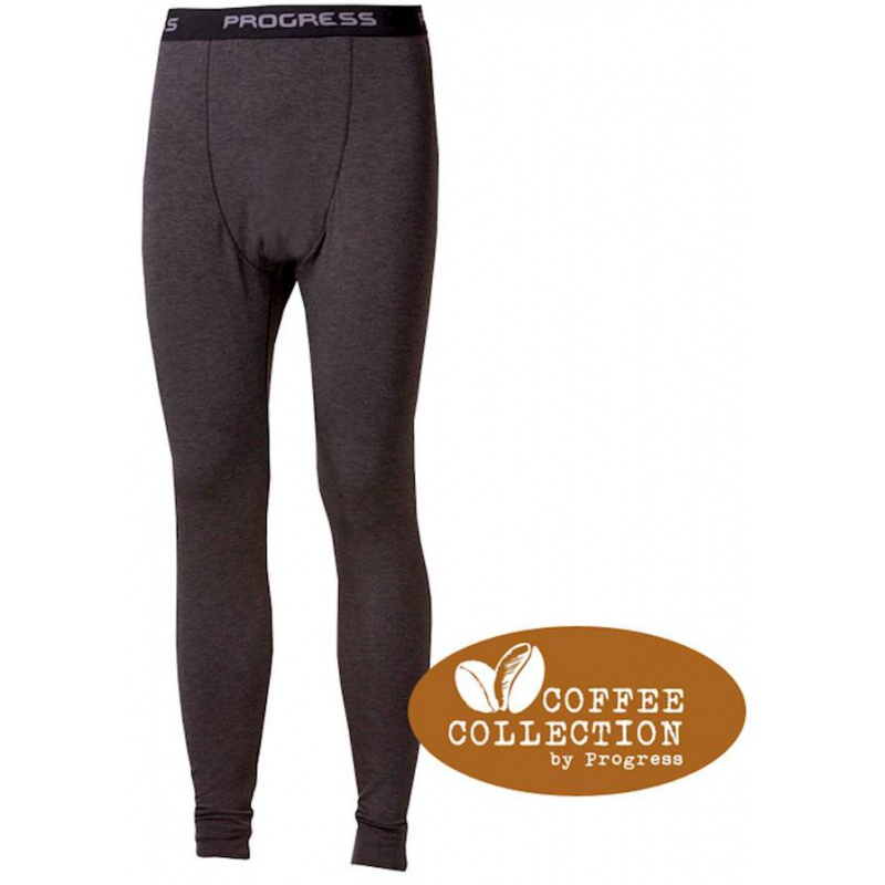 Progres Eco E SDN cerna panske spodky dlouha nohavice bambus