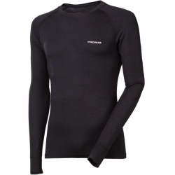 Progres Eco E NDR cerna panske triko dlouhy rukav bambus