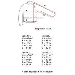 _Progres Eco E NDR cerna panske triko dlouhy rukav bambus