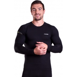 Progres Eco E NDR cerna panske triko dlouhy rukav bambus 5