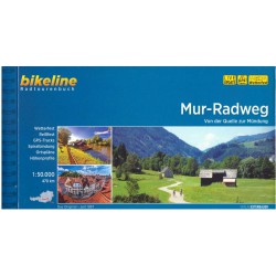 Bikeline Mur-Radweg/Murská cyklostezka 1:50 000 cykloprůvodce