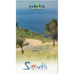 Vektor Albánie Himarë Mountain Bike Trails in the Mysterious South cykloprůvodce