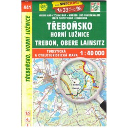 SHOCart 441 Třeboňsko, Horní Lužnice 1:40 000 turistická mapa