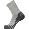 Husky All Wool sv. seda vysoke trekove ponozky Merino vlna